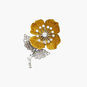 Broche de marque et signée