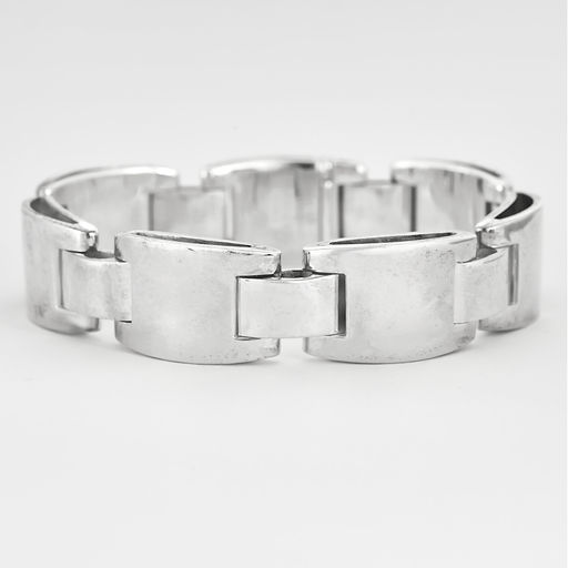 Bracelet Hermès - Bracelet articulé en argent 58 Facettes DV26811-1