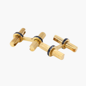 Boutons de manchette or