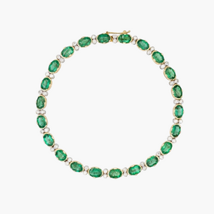 Bracelet émeraude