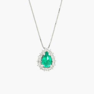 Collier émeraude