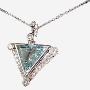 Bijoux diamant bleu