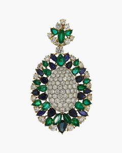 Pendentif émeraude