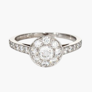 Bague de fiançailles de marque et signée