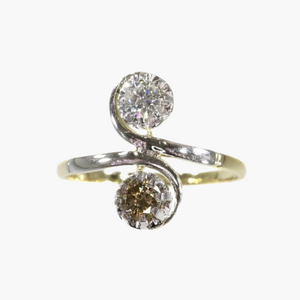 Bague de fiançailles vintage